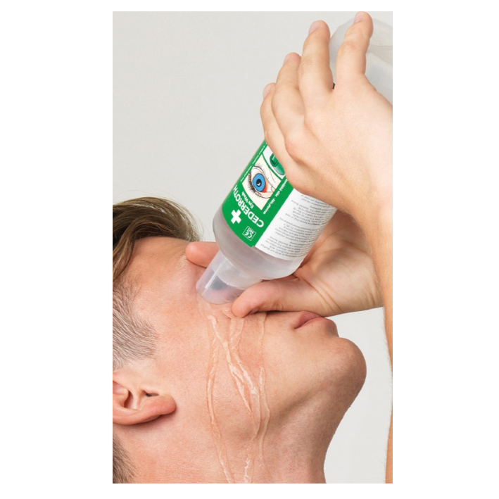 EYEWASH STATION WITH SALVEQUICK BANDAGE DISPENSER – 720970 - Image 3